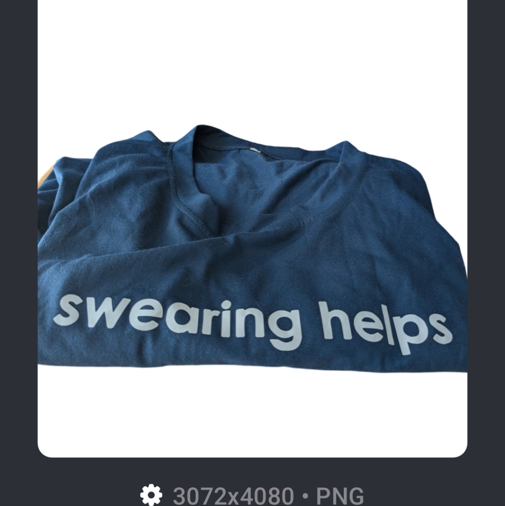 Sweating T-Shirt